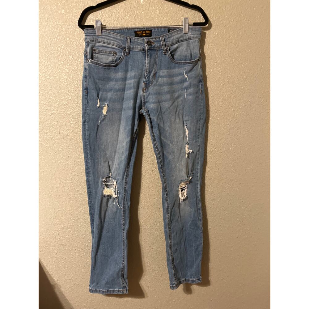 Ring of fire men’s skinny jeans